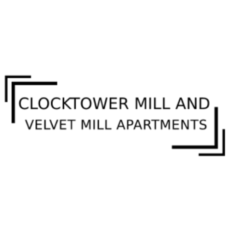 Logo at Clocktower and Velvet Mill Apartments, Connecticut, 06040